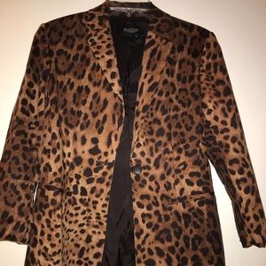 Leopard blazer